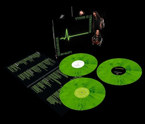 Type O Negative - Life Is Killing Me: 20th Anniversary Edition (Limited Edition, Green & Black Mixed Vinyl) (3 Lp's) Vinyl