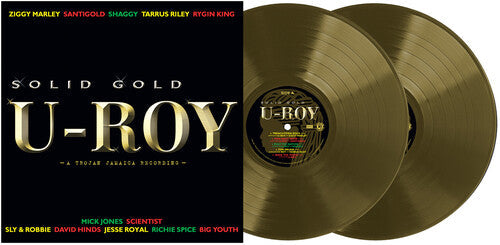 U-roy - Solid Gold U-Roy (Limited Edition, Colored Gold Vinyl) Vinyl 2LP