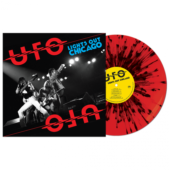 Ufo - Lights Out IN Chicago (Limited Edition,Colored Vinyl, Red & Black Splatter) Vinyl