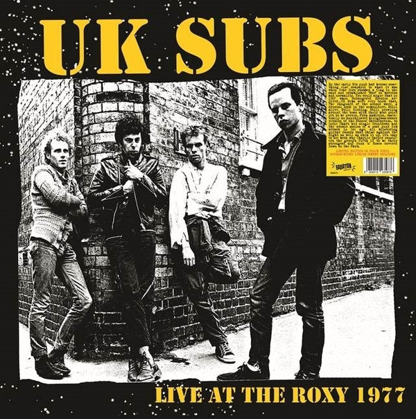 U.K. Subs - Live At The Roxy Vinyl LP