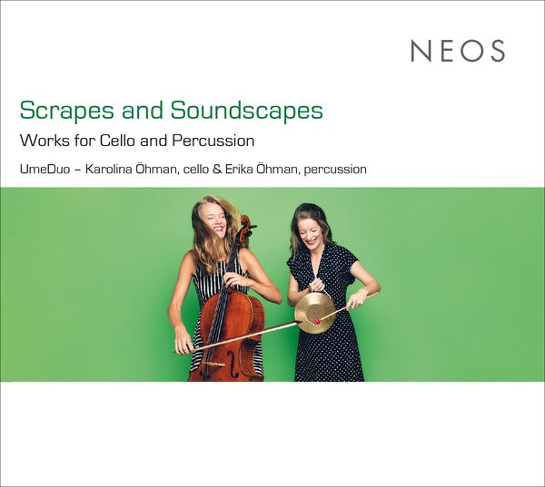UMEDUO - Scrapes and Soundscapes: Works for Cello and Percussion CD CD