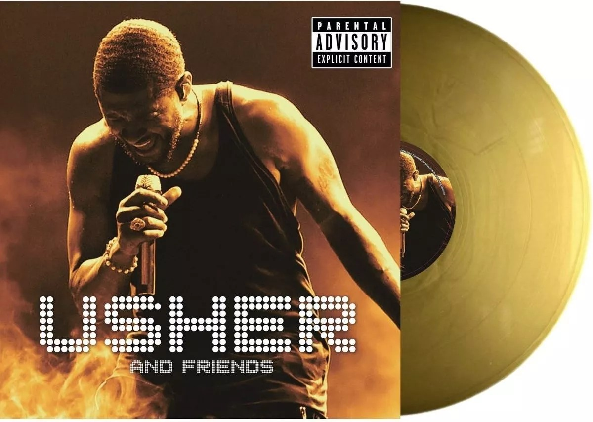 Usher - Usher And Friends (Limited Edition, Gold Colored Vinyl) [Import] Vinyl