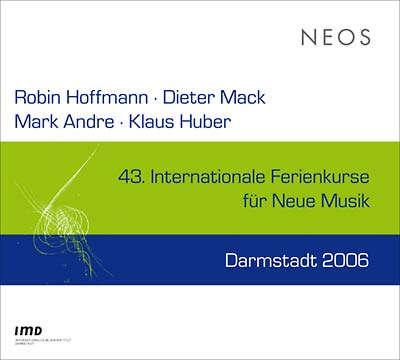 Va - 43 Internationale Ferienkurse Fur Neue Musik Darmstadt 2006 CD CD