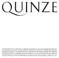 Va - Quinze Vinyl 2LP