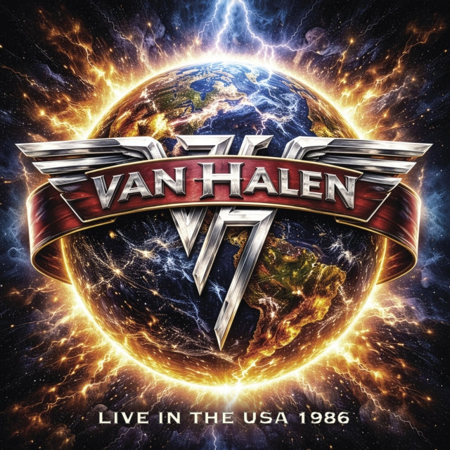 Van Halen - Live In The USA 1986. FM Radio Broadcast (Limited Edition, Blue Colored Vinyl) [Import] Vinyl