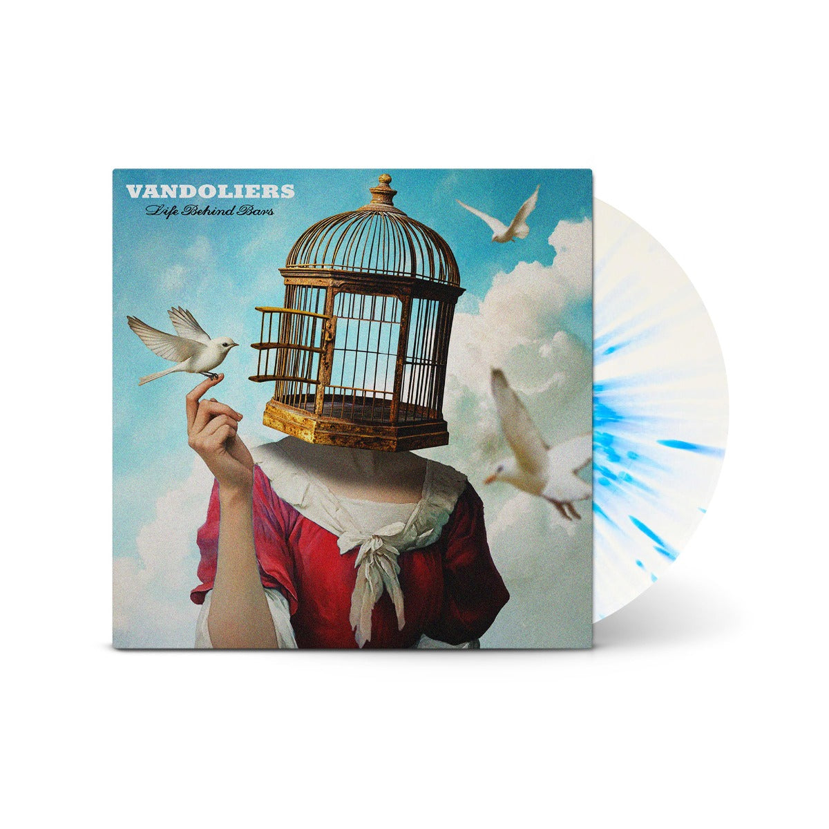 Vandoliers - Life Behind Bars (Indie Exclusive) (White With Blue Splatter Vinyl) Vinyl