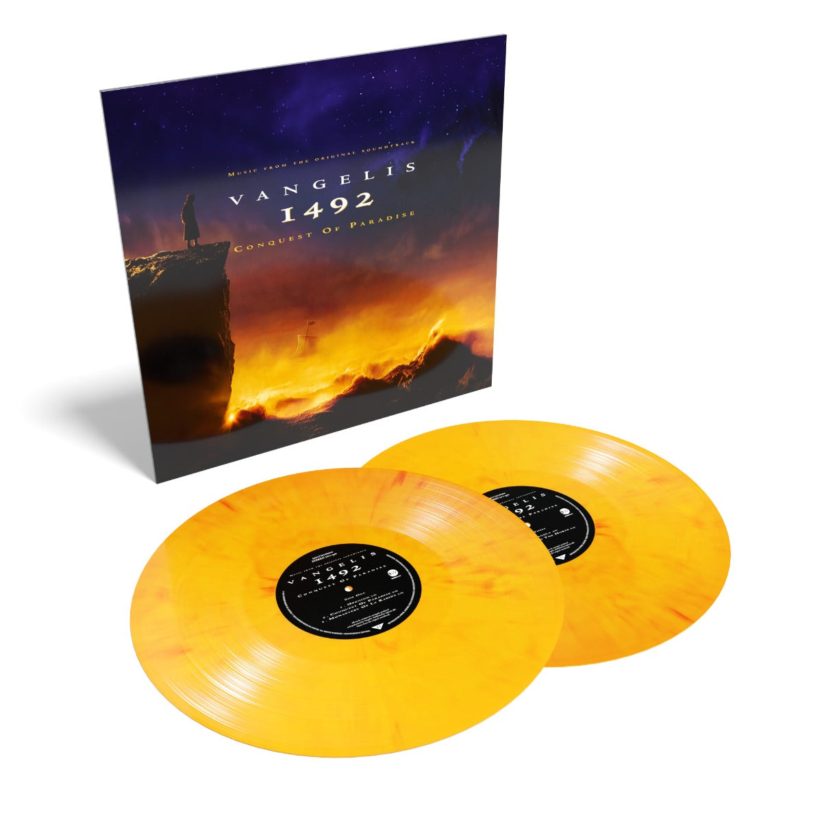 Vangelis - 1492: Conquest Of Paradise (Music From The Original Soundtrack) (Yellow Flame Vinyl) [2LP] Vinyl