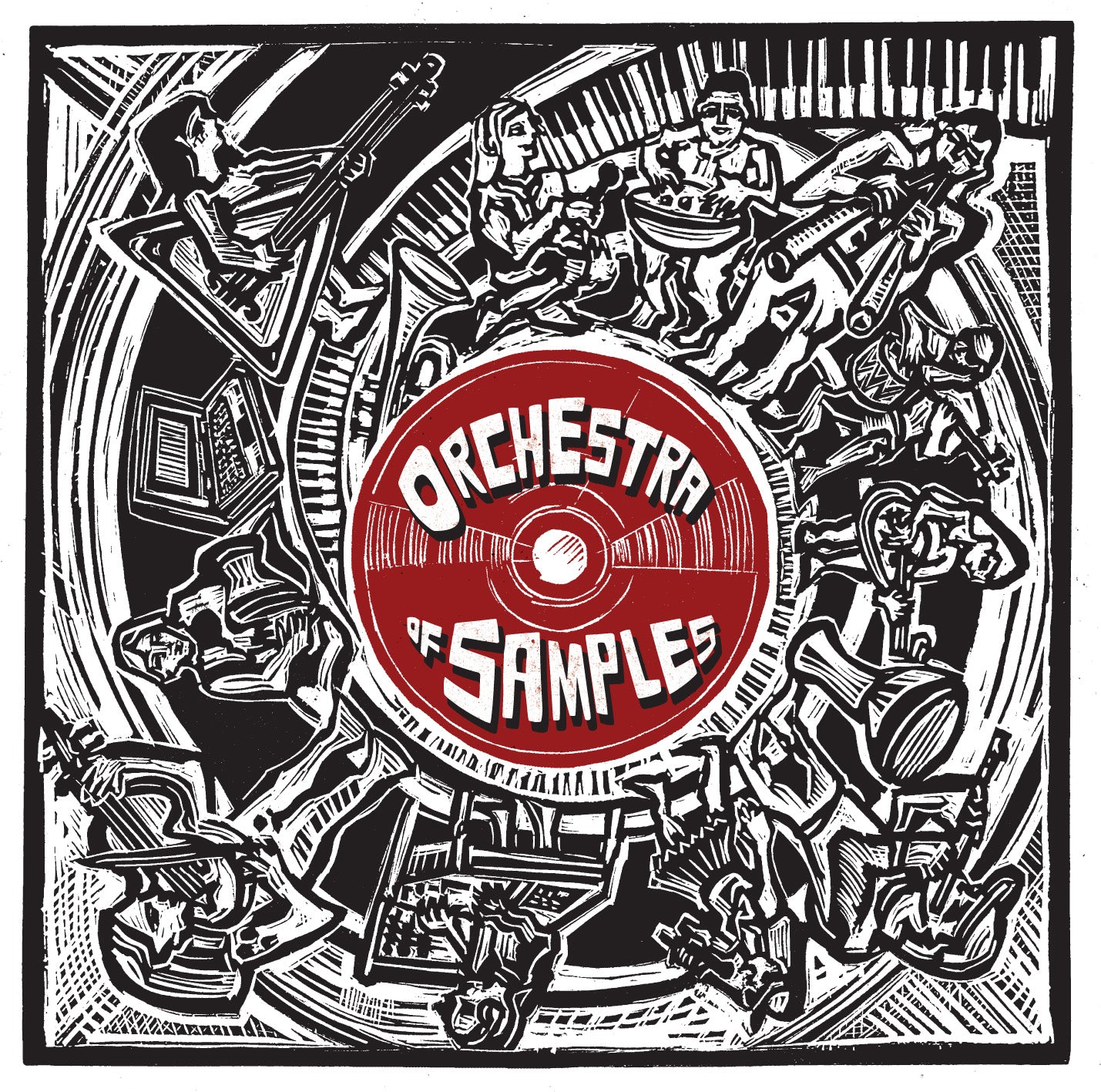 Various Artists - Addictive TV - Orchestra of Samples Vinyl 2LP with 4pp 12 Insert Booklet