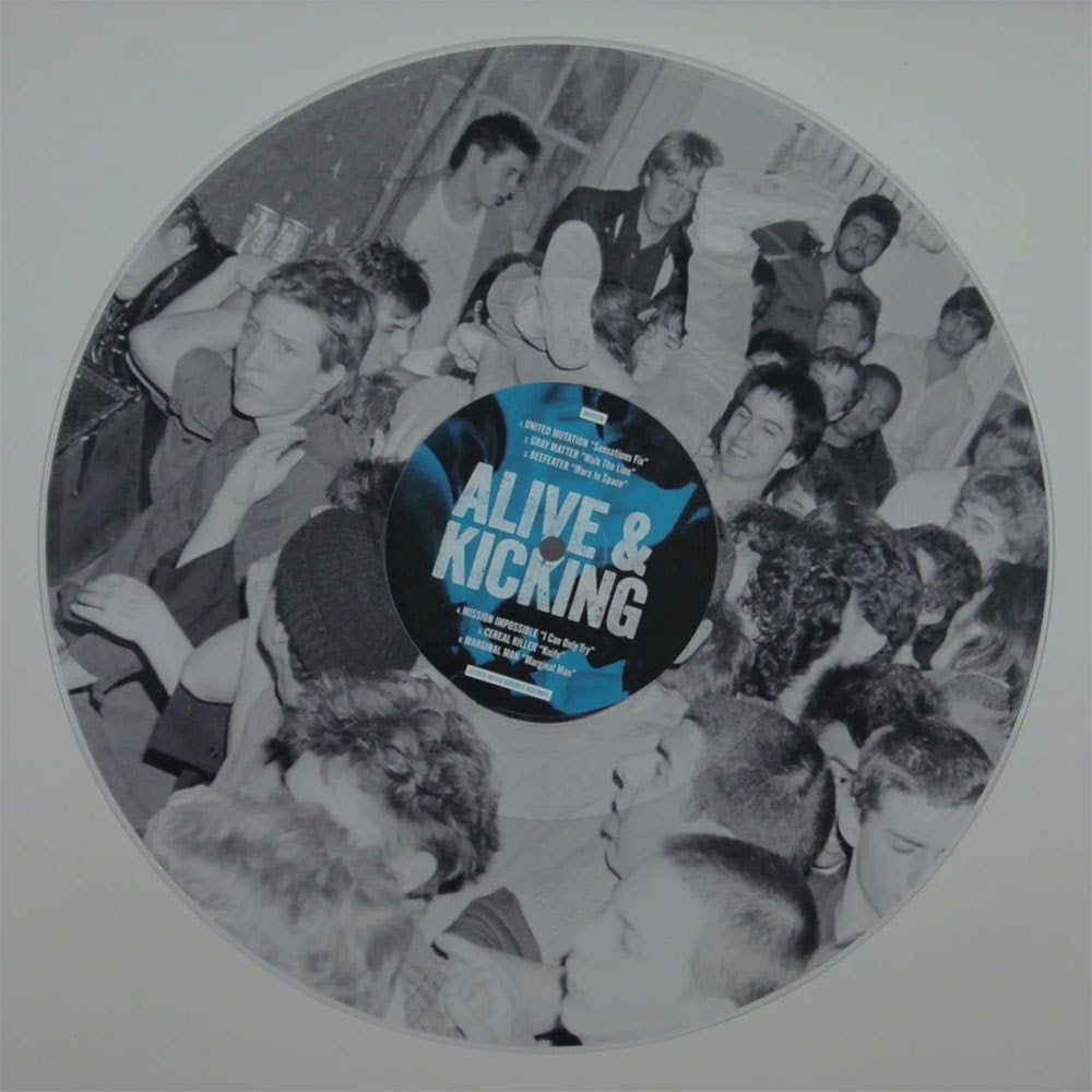 Various Artists - Alive & Kicking [Clear W/ Uv Print B-Side] Vinyl