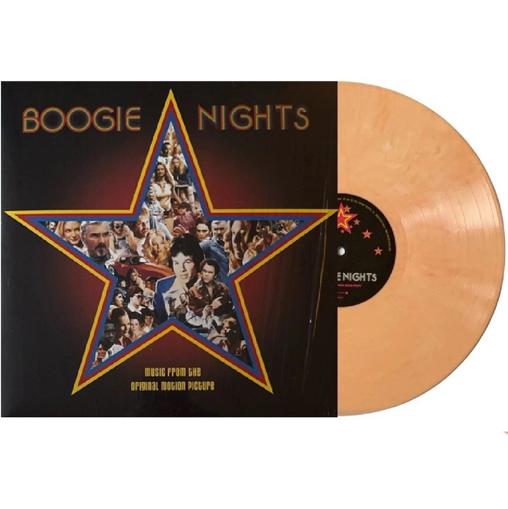 Various Artists - Boogie Nights (Music From Original Motion Picture) (Limited Edition, Peach Marble Colored Vinyl) Vinyl