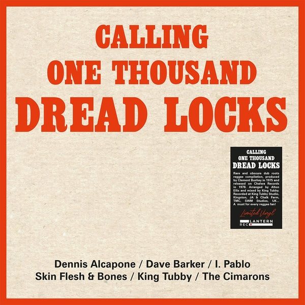 Various Artists - Calling One Thousand Dread Locks Vinyl LP