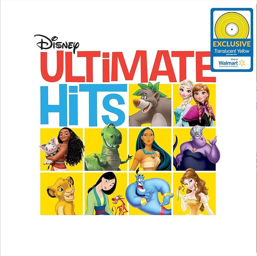 Various Artists - Disney Ultimate Hits (Limited Edition, Translucent Yellow Colored Vinyl) Vinyl