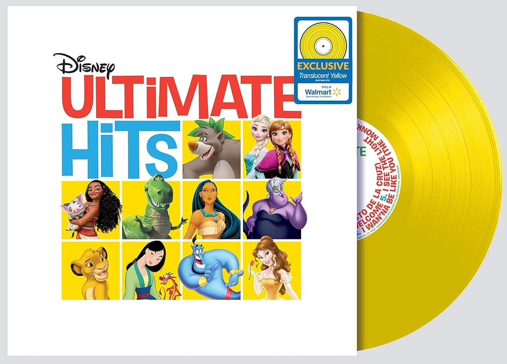 Various Artists - Disney Ultimate Hits (Limited Edition, Translucent Yellow Colored Vinyl) Vinyl