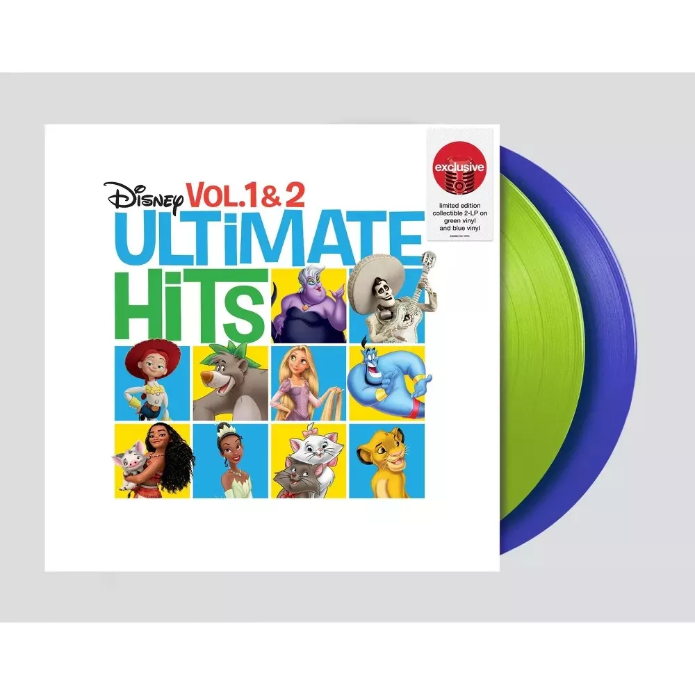 Various Artists - Disney Ultimate Hits Vol.1 & 2 (Limited Edition, Green & Blue Vinyl) (2 Lp's) Vinyl