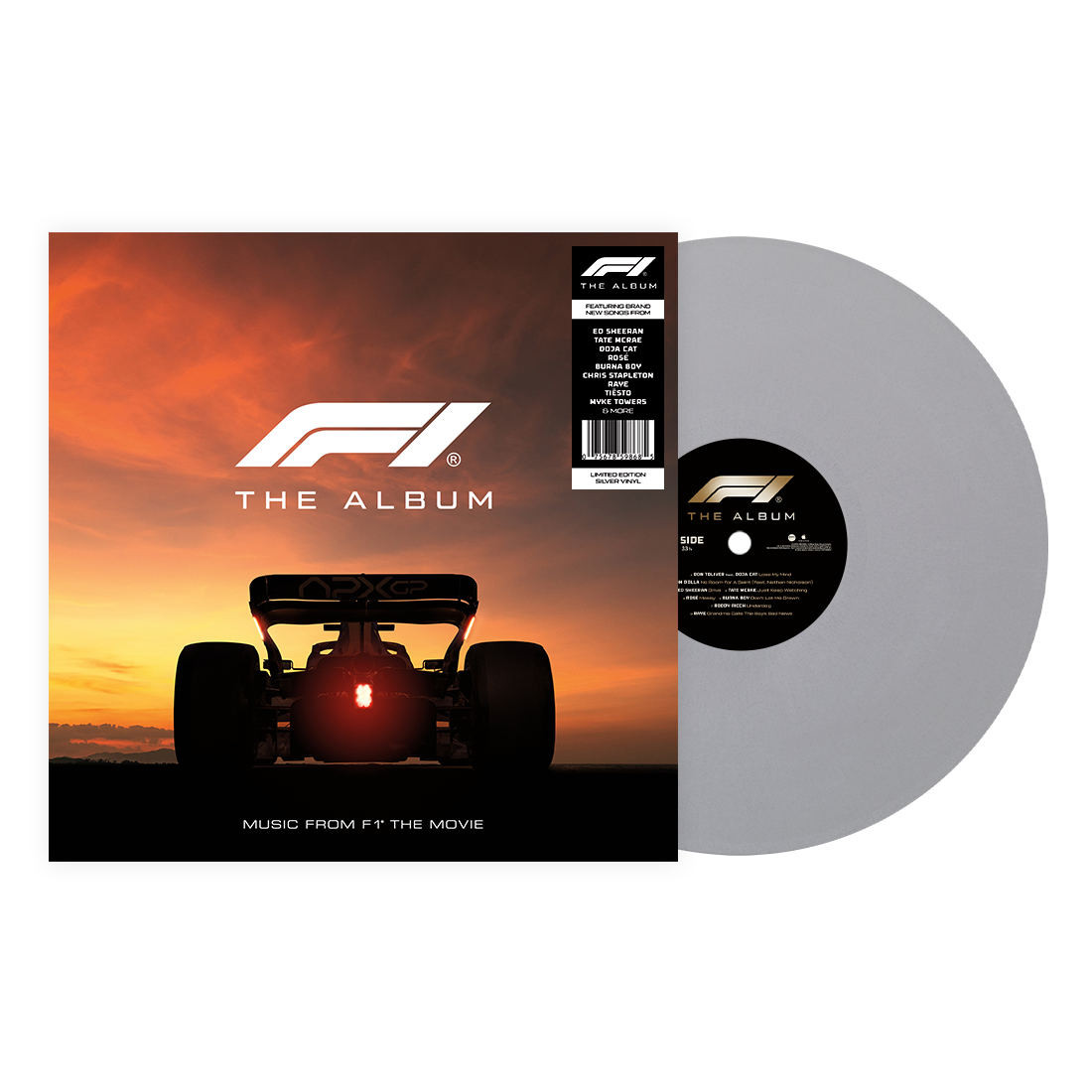 Various Artists - F1 The Album (Limited Edition Silver Vinyl) Vinyl