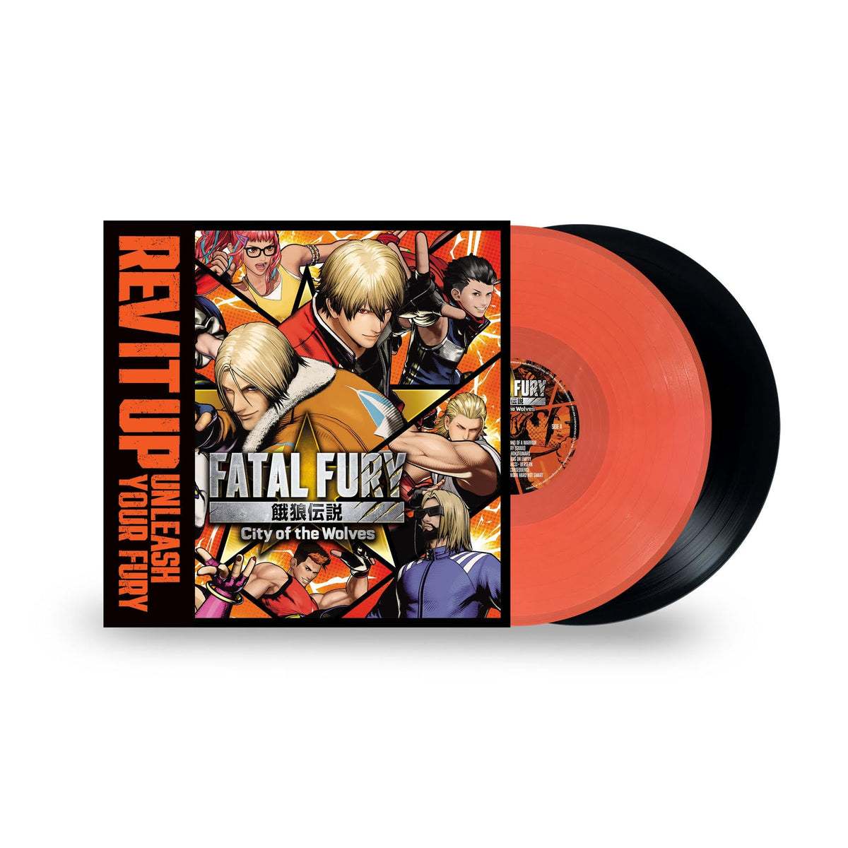 Various Artists - Fatal Fury: City Of The Wolves (Indie Exclusive) (Original Video Game Soundtrack) [Red & Black Vinyl] [2LP] Vinyl