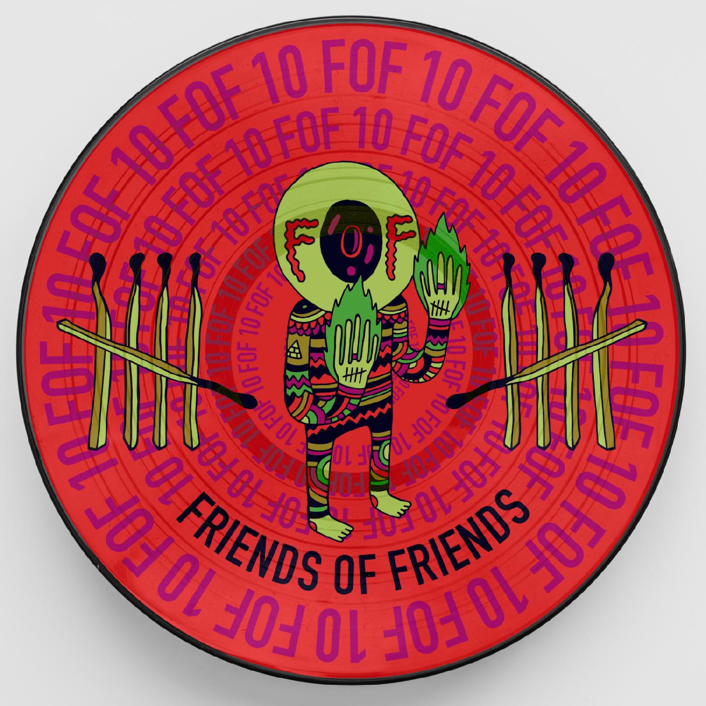 Various Artists - Friends of Friends at 10 (PICTURE DISC) Vinyl 12" Vinyl picture disc [w/ download card]