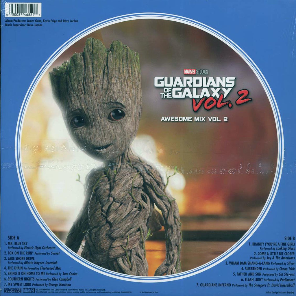 Various Artists - Guardians Of The Galaxy Volume 2: Awesome Mix (Limited Edition, Picture Disc Vinyl) Vinyl