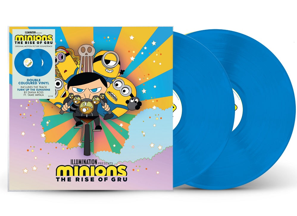 Various Artists - Minions: The Rise Of Gru (Colored Vinyl, Sky Blue, Indie Exclusive) (2 Lp's) Vinyl