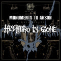 Various Artists - Monuments To Arson: A Tribute To His Hero Is Gone (BLACK & WHITE MARBLE VINYL) Vinyl LP Black and White marble vinyl