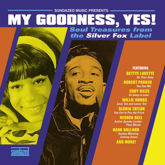 Various Artists - My Goodness, Yes! Soul Treasures From The Silver Fox Label (GOLD VINYL) Vinyl LP Gold vinyl
