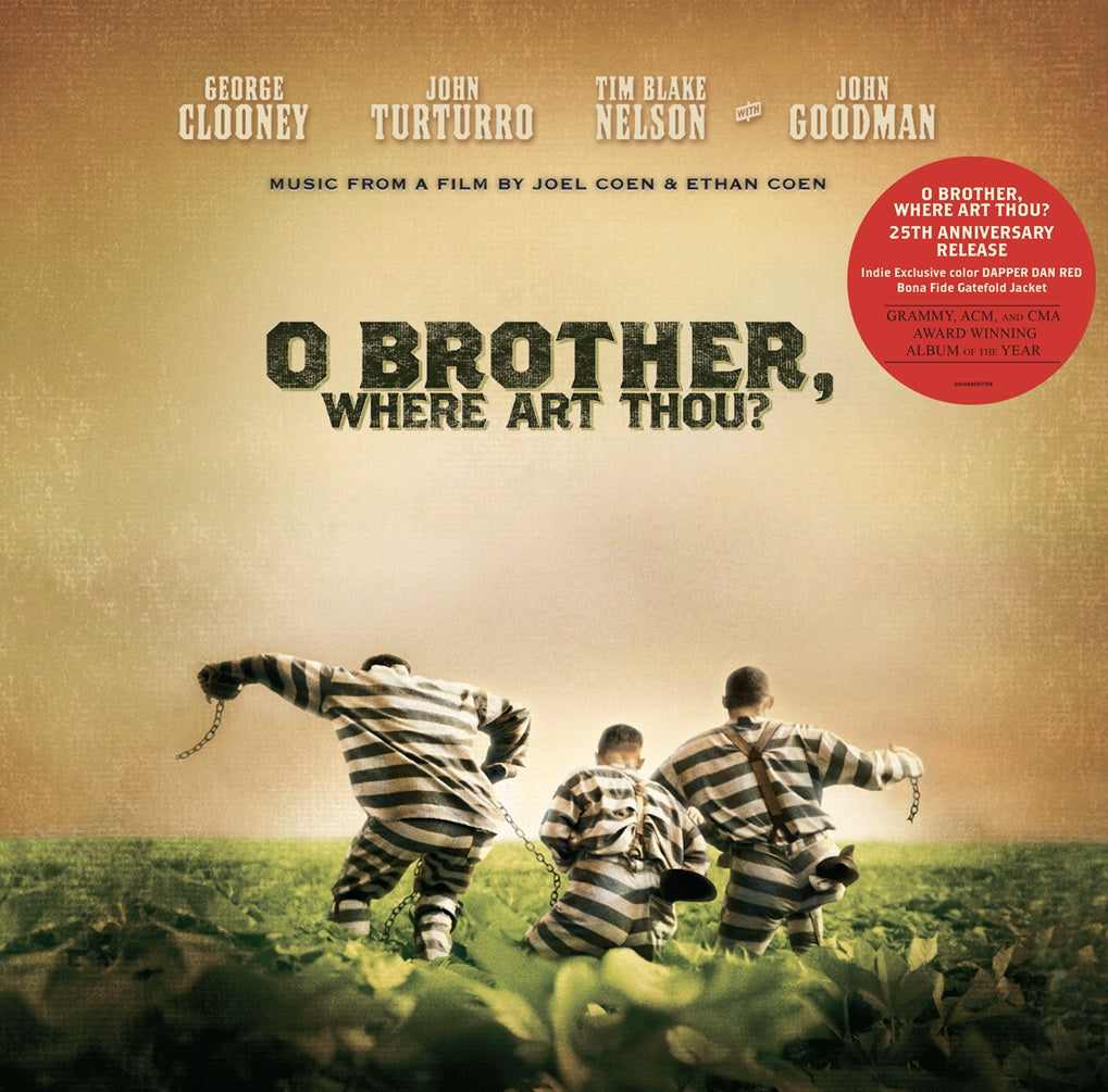 Various Artists - O BrotherWhere Art Thou? (Indie Exclusive) (Original Motion Picture Soundtrack) (25Th Anniversary) [Dapper Dan Red 2LP] Vinyl