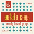 Various Artists - Potato Chip: Crunchy Dunwich Garage (SEAGLASS BLUE VINYL) Vinyl 2LP Seaglass blue vinyl