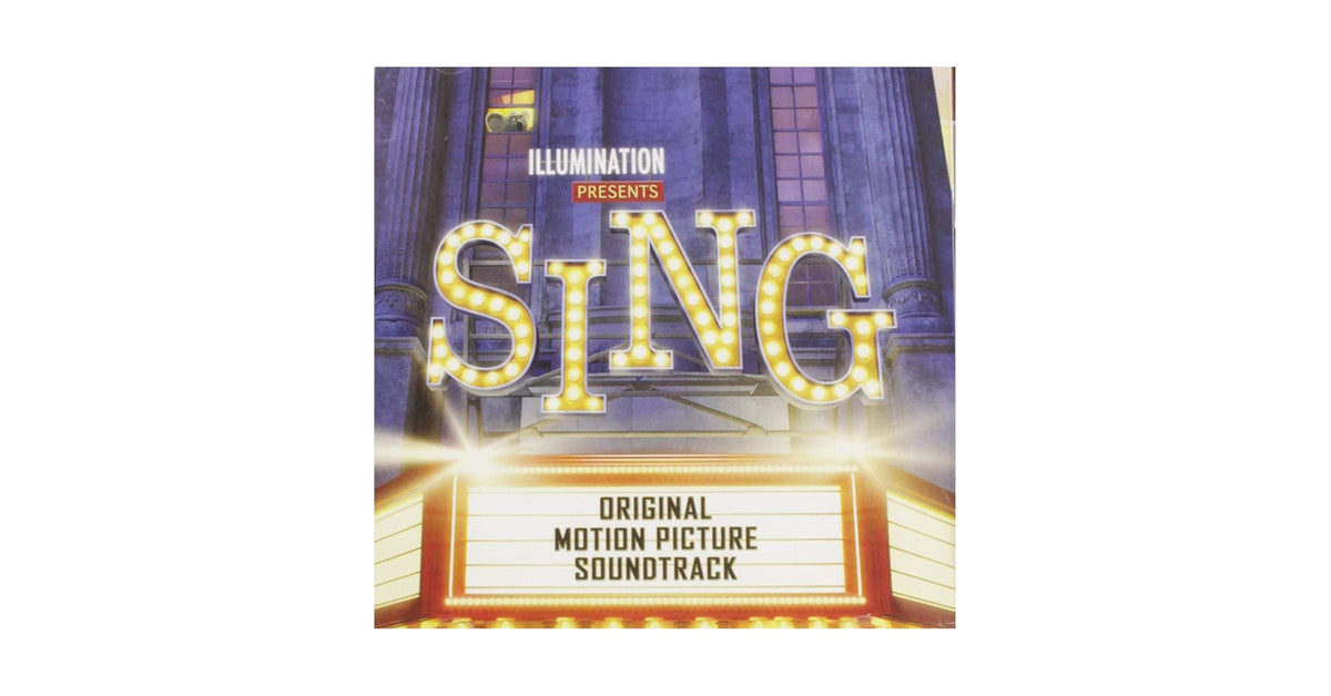 Various Artists - Sing (Original Soundtrack) [Psychedelic Blue Vinyl) Vinyl