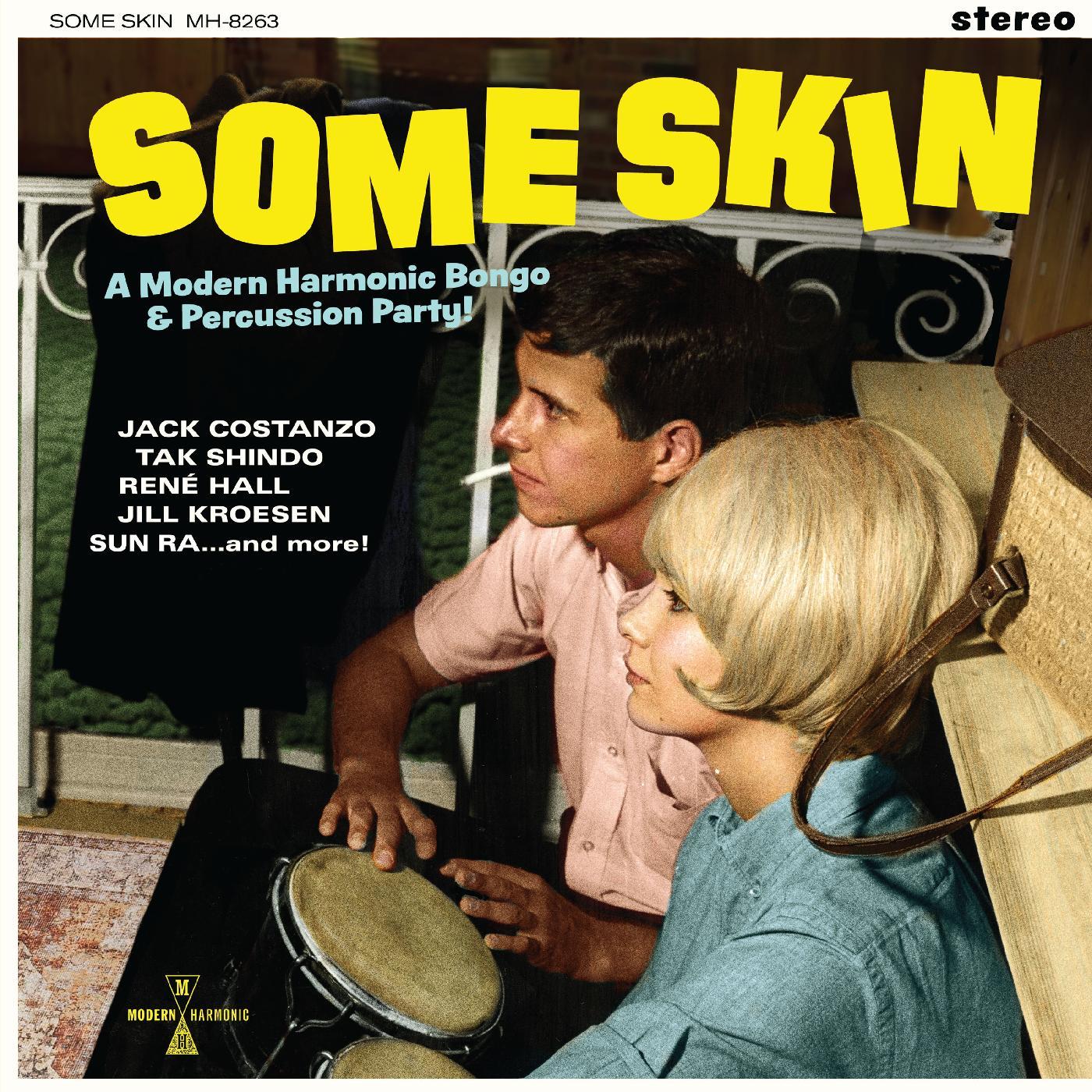 Various Artists - Some Skin: A Modern Harmonic Bongo & Percussion Party (YELLOW VINYL) Vinyl LP Yellow Vinyl