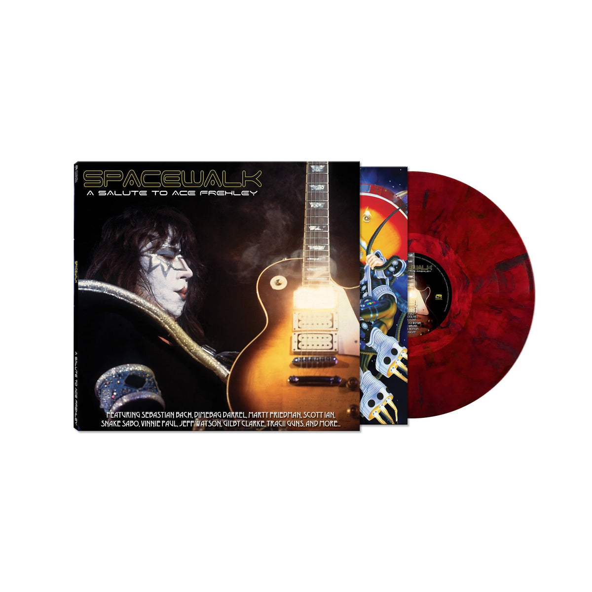 Various Artists - Spacewalk - A Tribute To Ace Frehley (Limited Edition) [Red Marble Vinyl] Vinyl