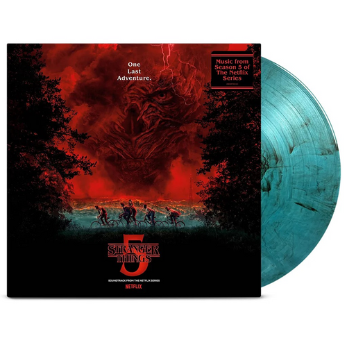 Various Artists - Stranger Things 5: (Soundtrack From The Netflix Series) (Limited Edition, Marble Sea Blue Colored Vinyl) Vinyl