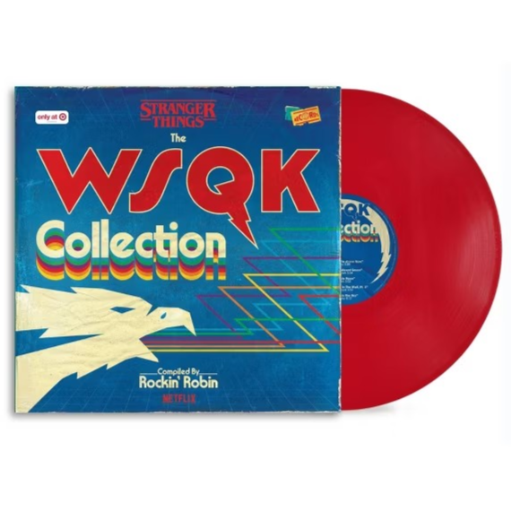 Various Artists - Stranger Things: The WSQK Collection (Limited Edition, Red Colored Vinyl) Vinyl