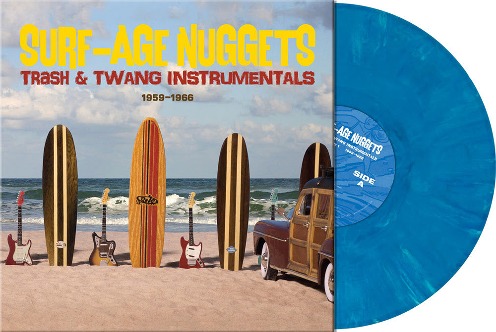 Various Artists - Surf-Age Nuggets: Trash & Twang Instrumentals (Indie Exclusive) [Laguna Blue Marble Vinyl] Vinyl