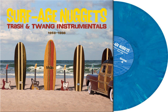 Various Artists - Surf-Age Nuggets: Trash & Twang Instrumentals (Indie Exclusive) [Laguna Blue Marble Vinyl] Vinyl