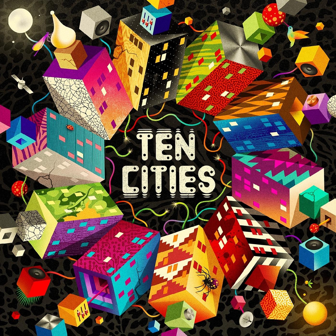 Various Artists - Ten Cities Vinyl 3LP Gatefold