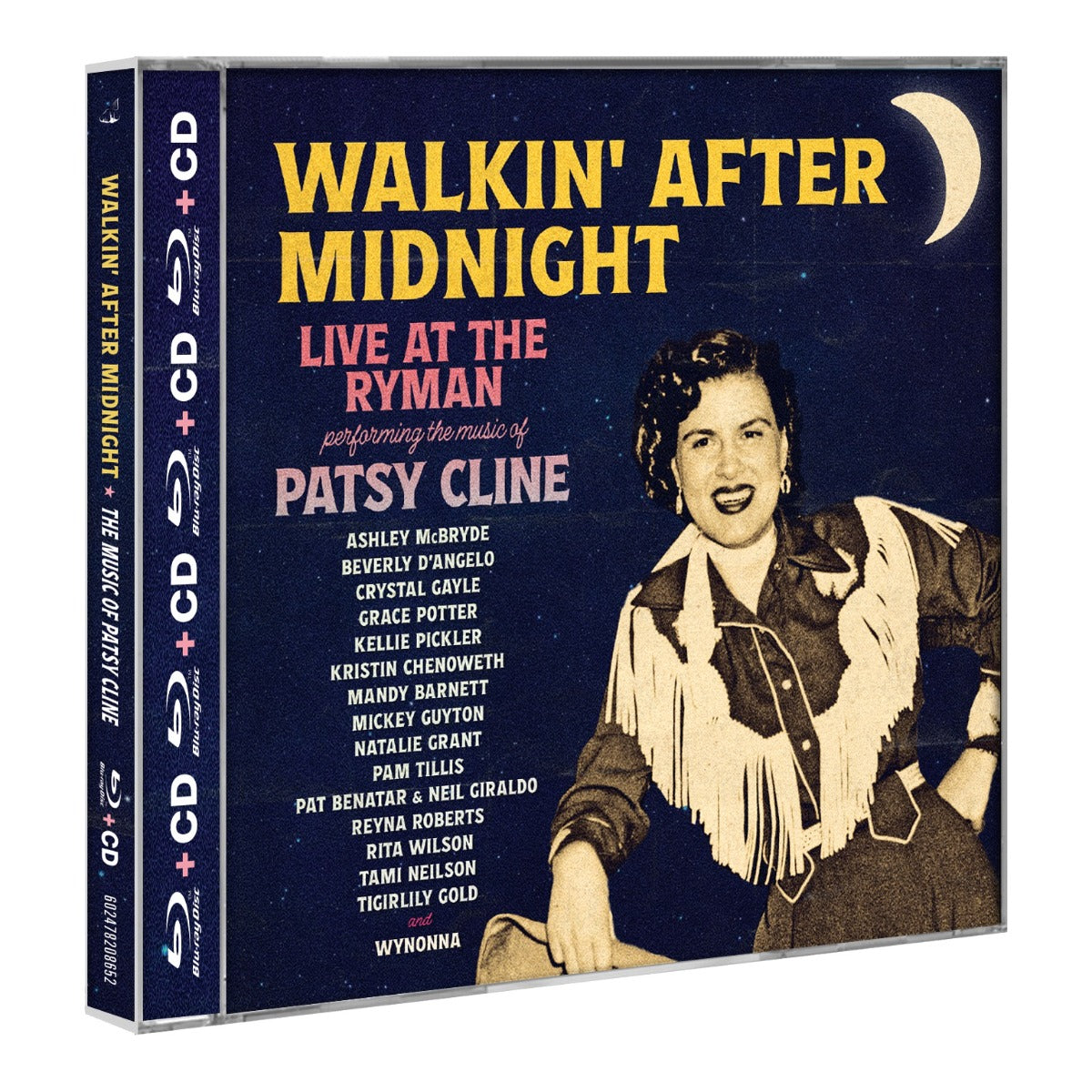 Various Artists - Walkin' After Midnight: The Music Of Patsy Cline [Blu-Ray/Cd] CD