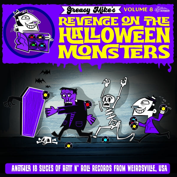 Various Atrists - Greasy Mike Volume 8: Revenge On The Halloween Monsters Vinyl LP