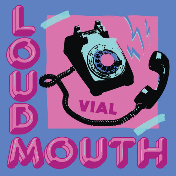 VIAL - Loudmouth (Ice Blue With Aqua Blue Spokes Vinyl) Vinyl