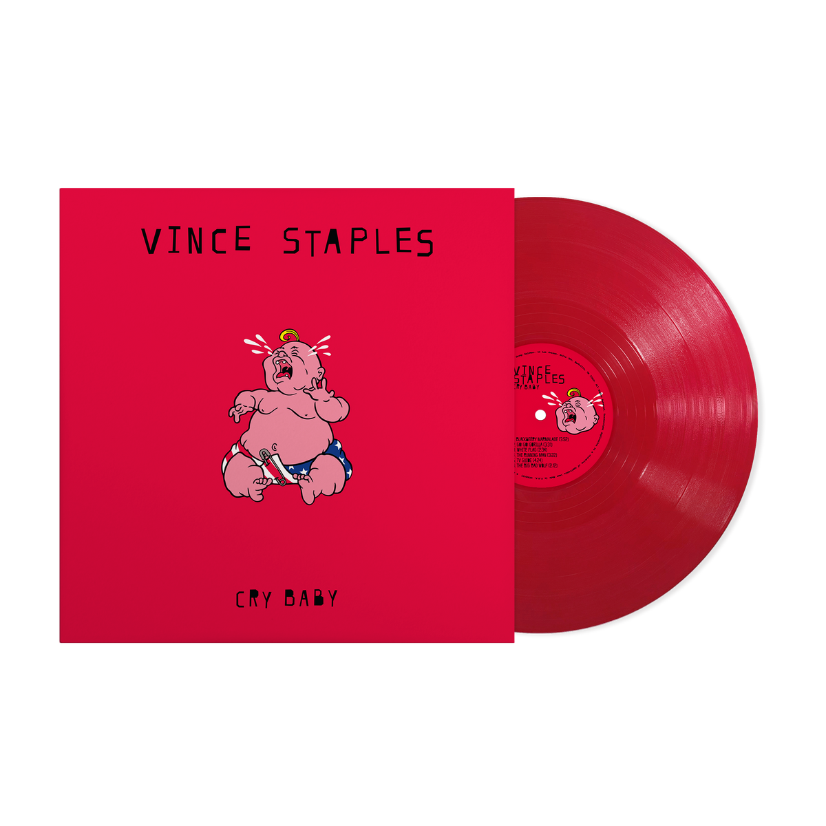 Vince Staples - Cry Baby (Indie Exclusive) [Red LP] Vinyl