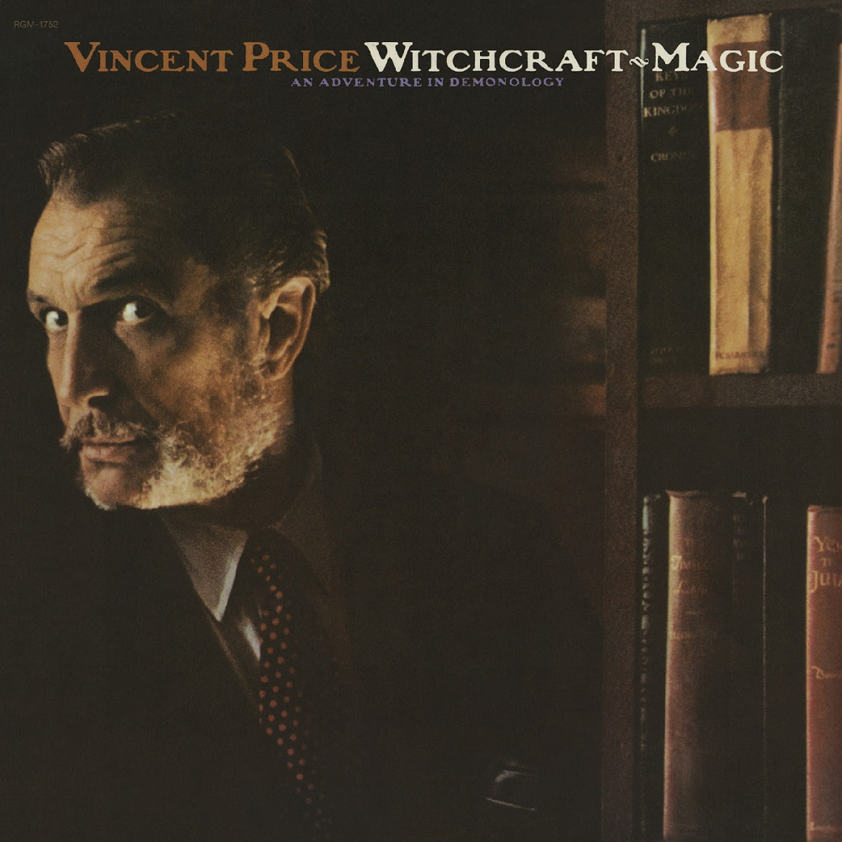 Vincent Price - Witchcraft-Magic—An Adventure in Demonology (2LP) (Clear/Orange Pumpkin Swirl Vinyl) Vinyl 2LP, Clear w/ Orange Pumpkin Swirl Vinyl, Gatefold Jacket. Includes 8-Page Full-Size Booklet