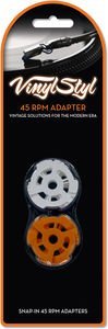 Vinyl Styl - 45 RPM Adapter 10 Pack Turntable Accessories