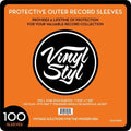 Vinyl Styl - 7 9/ 16" X 7 5/ 8" 3 Mil Protective Outer Record Sleeve 100CT Vinyl Accessories