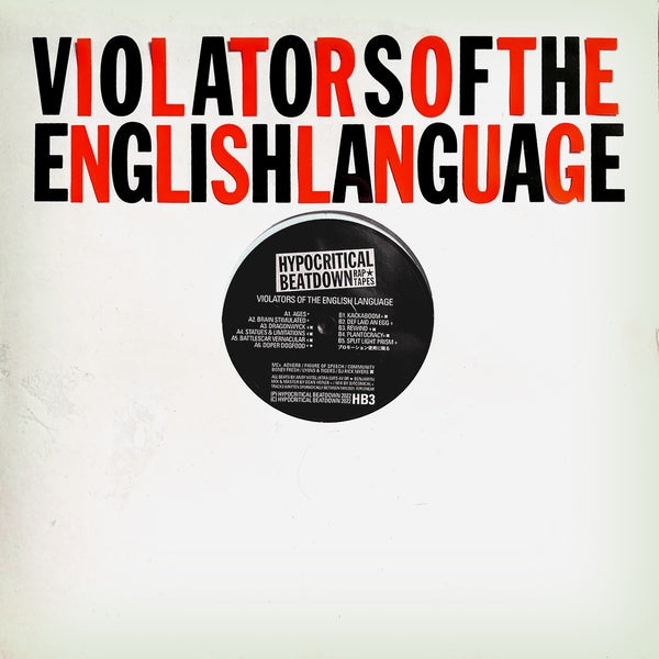 VIOLATORS OF THE ENGLISH LANGUAGE - Violators of the English Language Vinyl LP