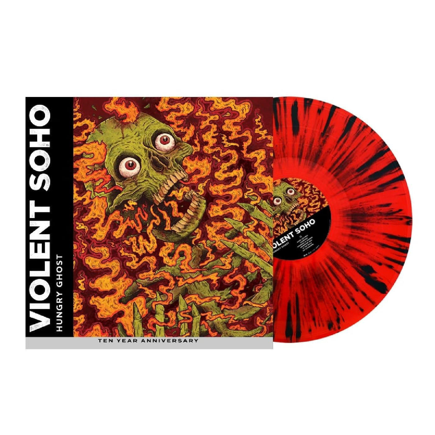 Violent Soho - Hungry Ghost (10 Year Anniversary Edition) (Yellow With Orange & Red Splatter Vinyl) Vinyl