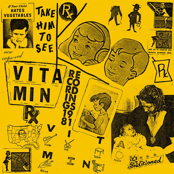 Vitamin - Recordings 1981 Vinyl LP [w/ download card]