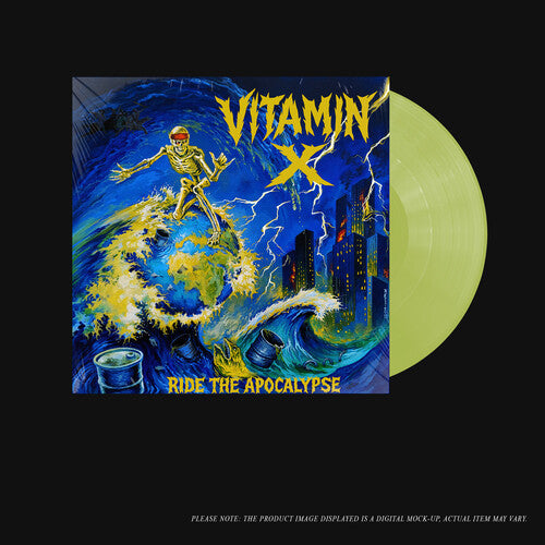 Vitamin X - Ride The Apocalypse [Lime Green Vinyl] Vinyl