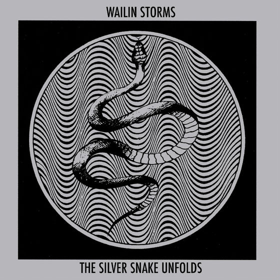 Wailin Storms - The Silver Snake Unfolds (CLEAR WITH BLUE COLOR-IN-COLOR VINYL) Vinyl LP Clear With Blue Color-In-Color Vinyl