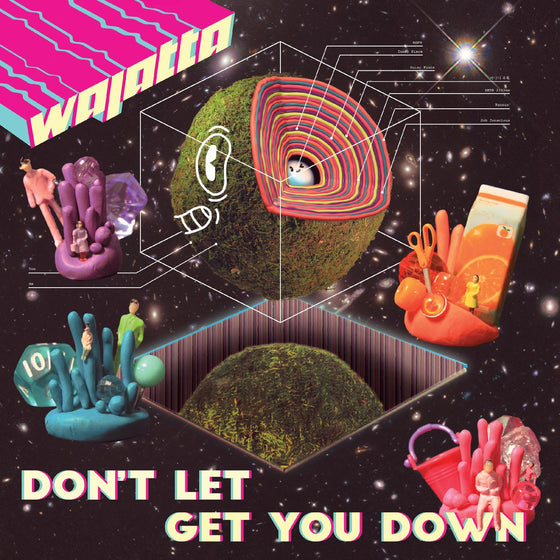 Wajatta - Don't Let Get You Down CD  CD softpack  Artwork by Maggie Jung