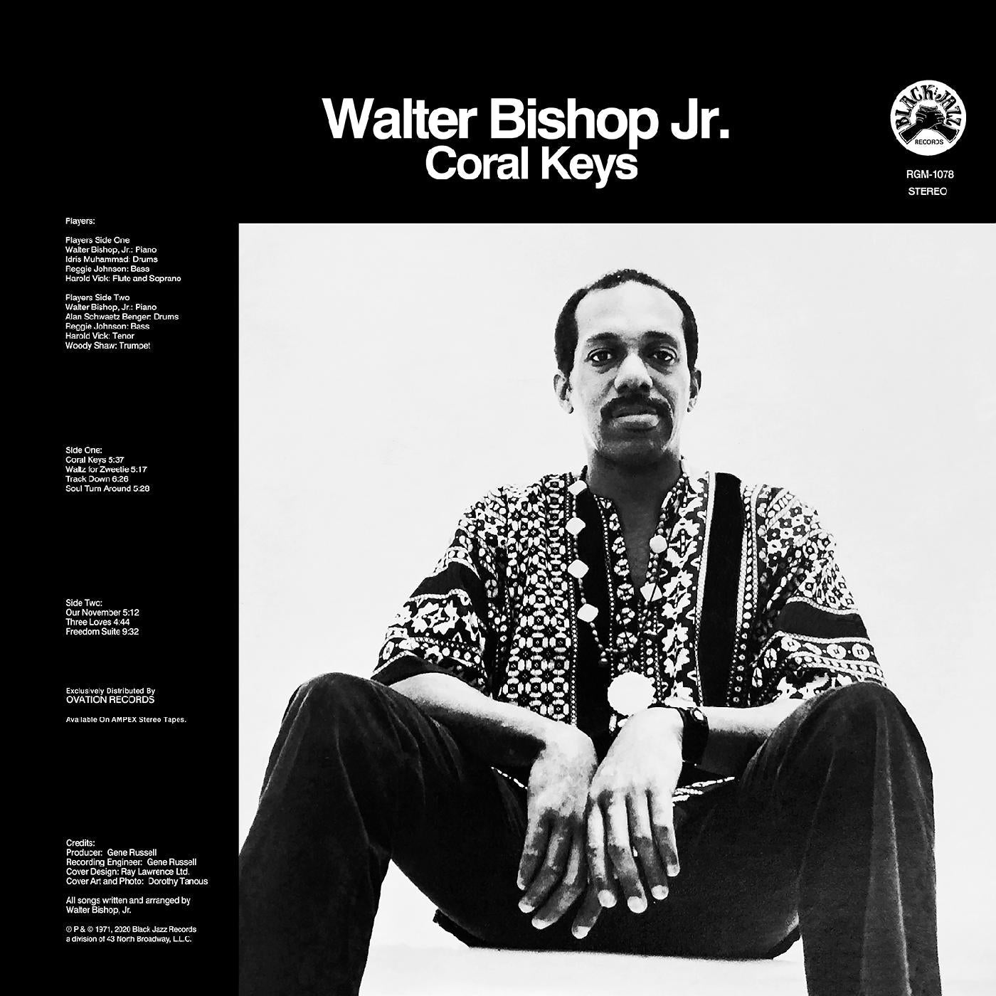 Walter Bishop Jr. - Coral Keys - Remastered (Blue With Black Swirl Vinyl) Vinyl
