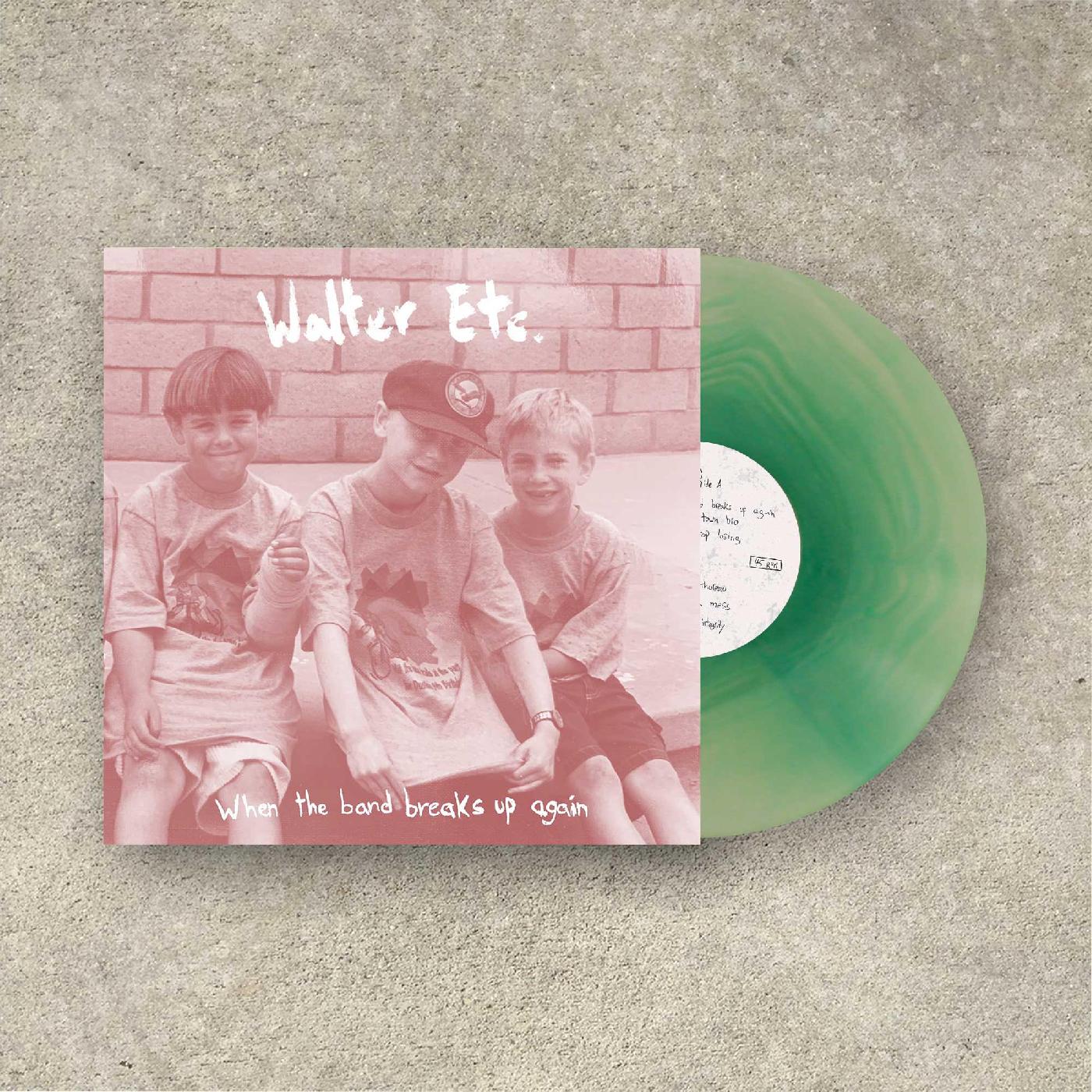 Walter Etc. - When The Band Breaks Up Again (CLEAR TEAL VINYL) Vinyl LP Limited Clear Teal Vinyl